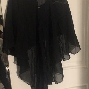 St. John  Silk Georgette Wrap